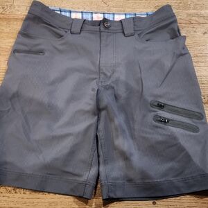 lululemon athletica Charcoal Gray Hybrid Performance Shorts